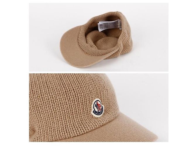 Moncler Baseball-Kappe aus Strickbaumwolle - Ansicht 4