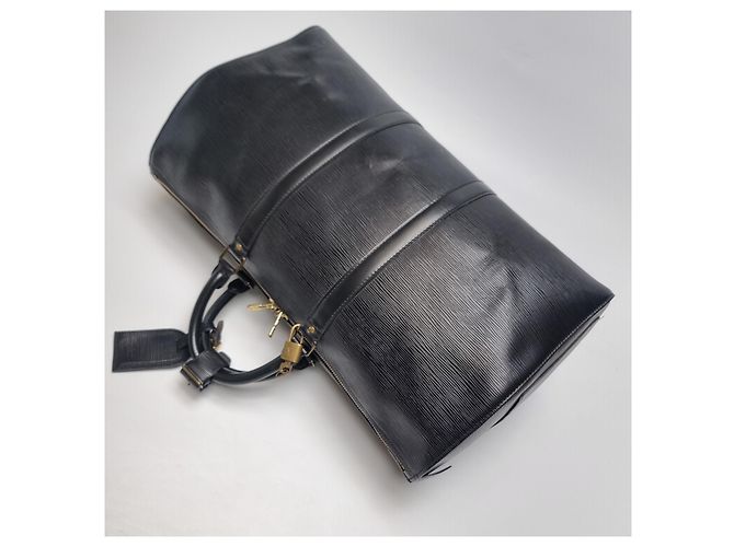 Louis Vuitton Borsa da viaggio Keepall Epice Boston Bag Black Unisex Nero - vista 11