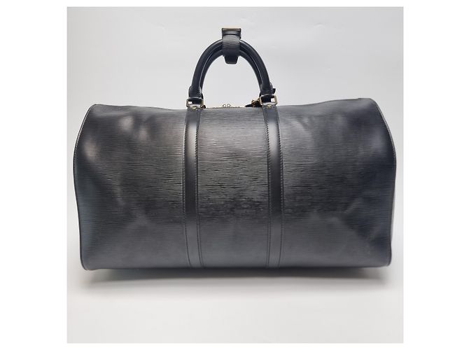Louis Vuitton Borsa da viaggio Keepall Epice Boston Bag Black Unisex Nero - vista 8