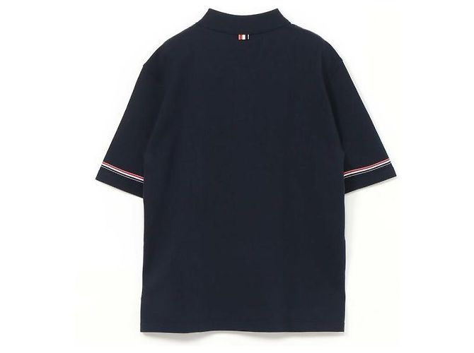 Thom Browne Baumwoll-Rugby- Polo Blau - Ansicht 4