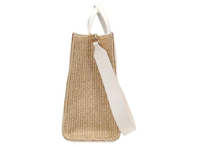 Givenchy Raffia-Tasche mit Logo Braun - Ansicht 2