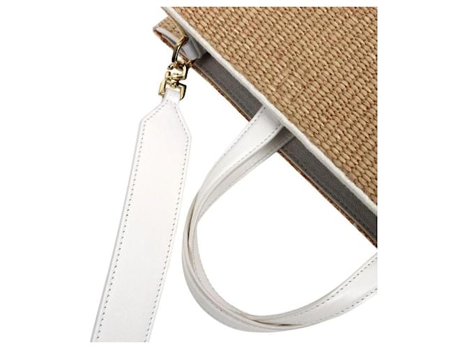 Givenchy Raffia-Tasche mit Logo Braun - Ansicht 5