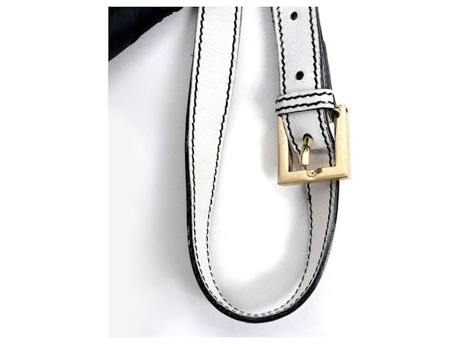 Fendi Borsa in coccodrillo nera Nero - vista 10
