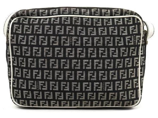 Fendi Borsa in coccodrillo nera Nero - vista 3
