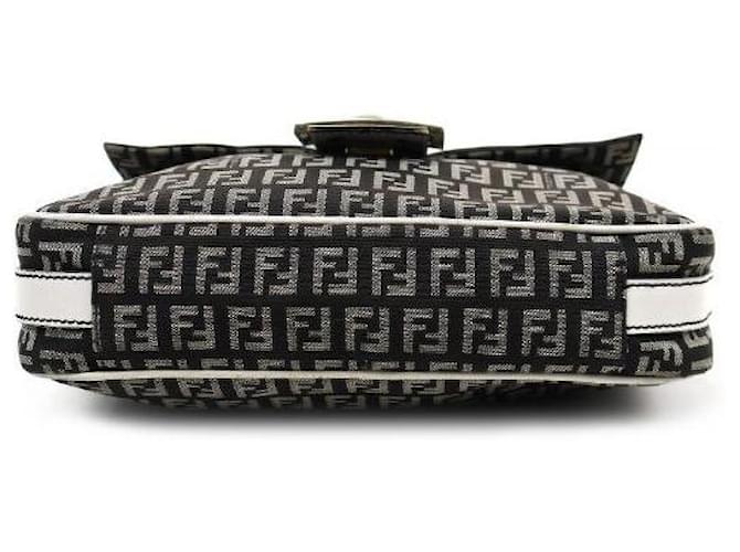 Fendi Borsa in coccodrillo nera Nero - vista 4