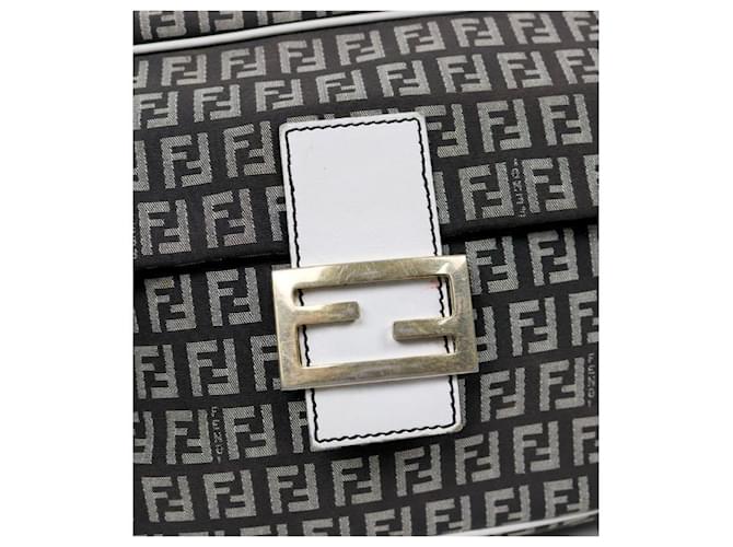Fendi Borsa in coccodrillo nera Nero - vista 9