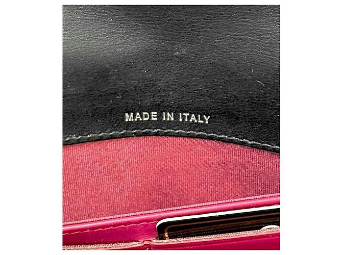 Chanel Cartera larga de rayas negras Negro - vista 6