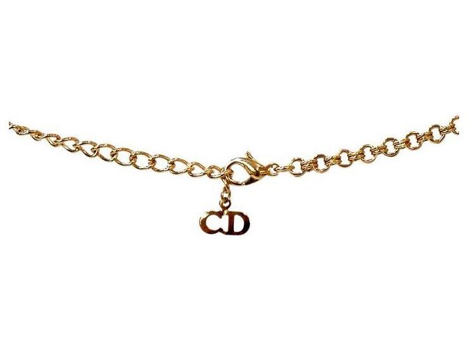 Dior Collar Cubic CD Gold Dorado - vista 3