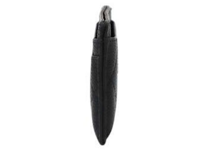Chanel Portacarte in pelle caviar nera Nero - vista 2