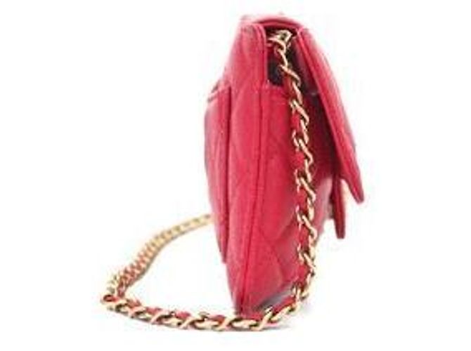 Chanel Bolso doble plegable rosa - vista 3