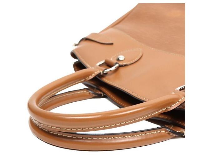 Louis Vuitton Borsa Tote Brea in pelle Epi marrone - vista 10