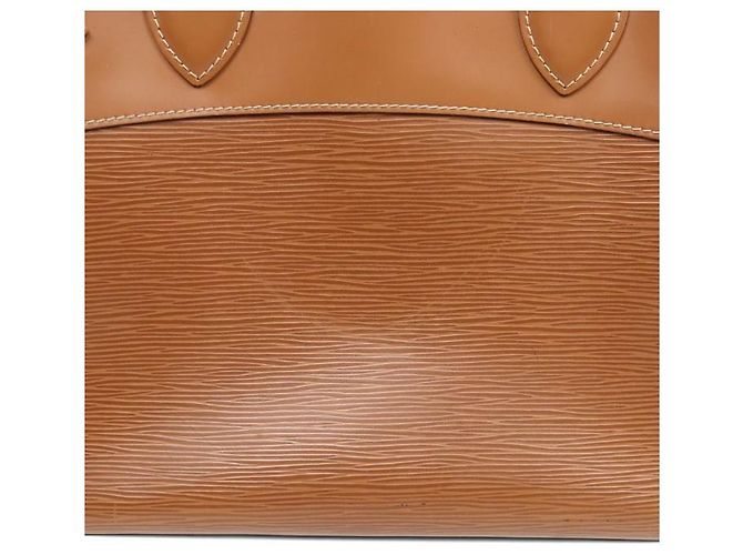 Louis Vuitton Borsa Tote Brea in pelle Epi marrone - vista 13