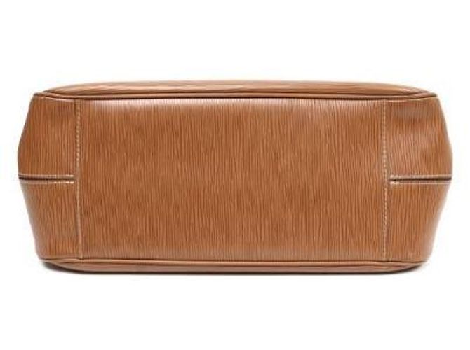Louis Vuitton Borsa Tote Brea in pelle Epi marrone - vista 4