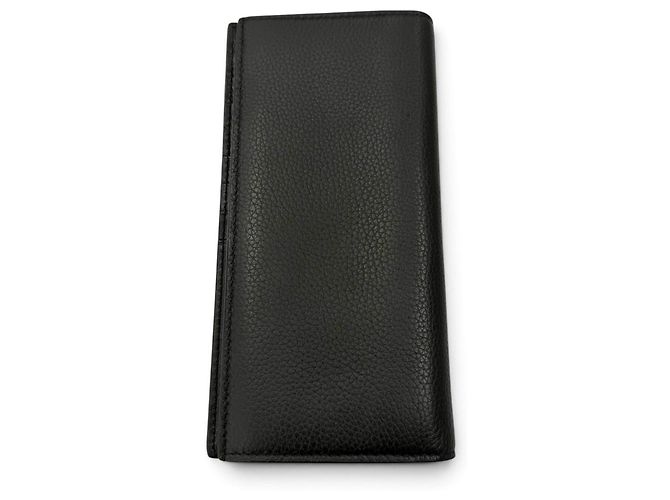 Christian Dior Dior Homme Leather Bi-Fold Long Wallet - view 2