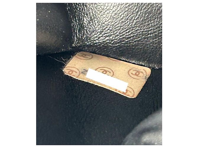 Chanel Borsa a spalla Diana in vernice nera Nero - vista 6