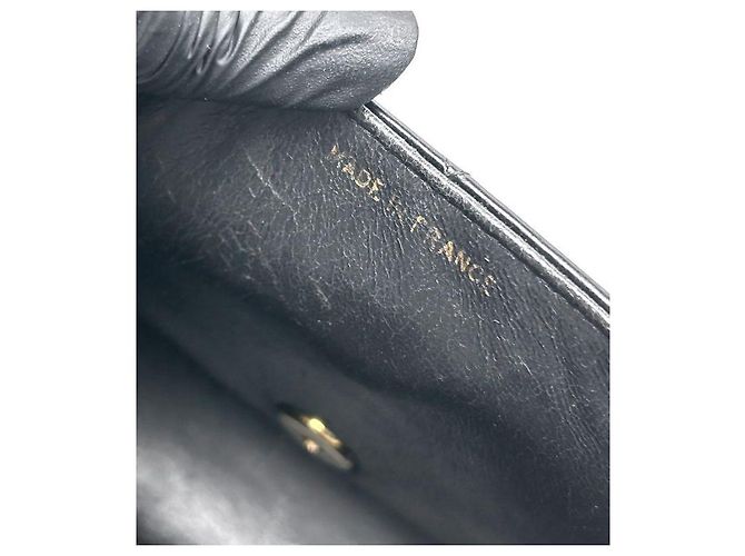 Chanel Borsa a spalla Diana in vernice nera Nero - vista 9