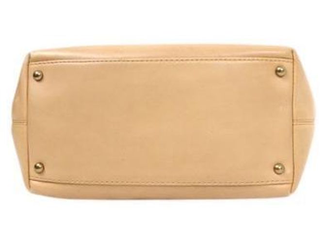 Chanel Beige CC Turnlock Schultertasche - Ansicht 4