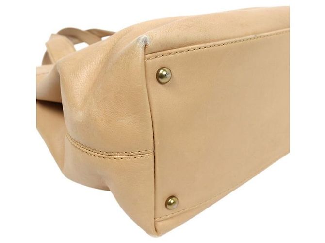 Chanel Beige CC Turnlock Schultertasche - Ansicht 9