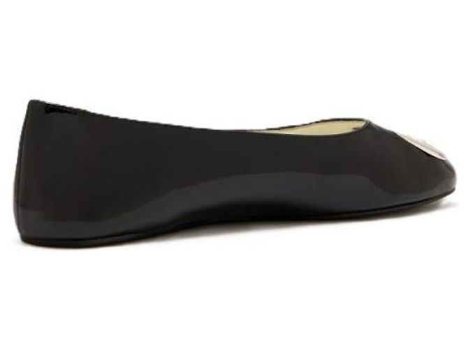 Tory Burch Ballerine Reva Nero - vista 5
