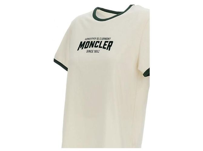 Moncler Puff Logo Jersey T-Shirt Grün - Ansicht 5