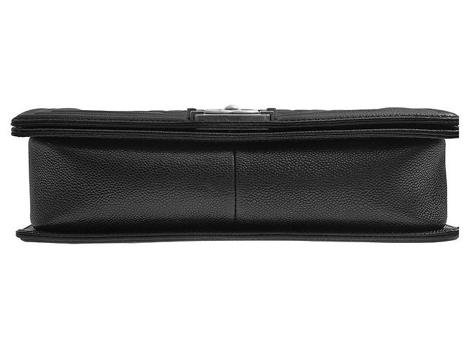 Chanel Borsa Boy Caviar Large Flap Bag Nero - vista 6