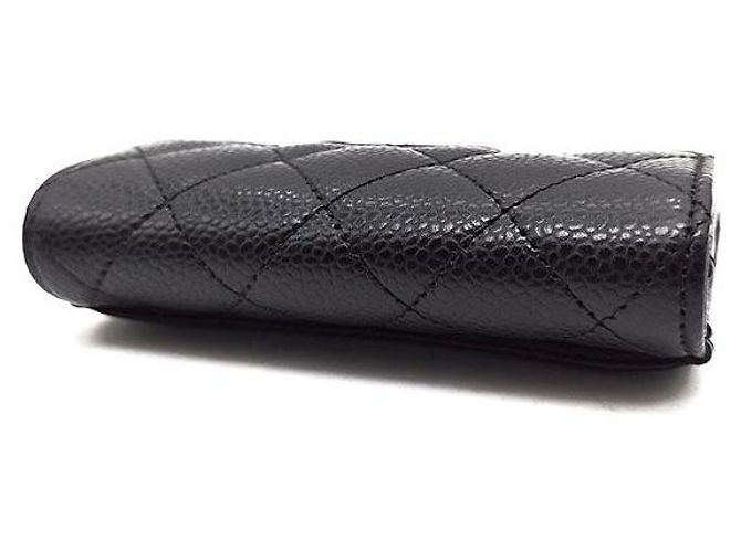 Tarjetero Chanel Caviar Negro - vista 4
