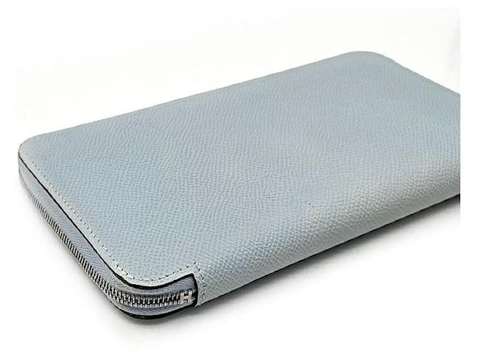 Hermès Cartera larga de seda Azul - vista 2
