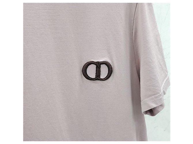 Dior T-shirt a maniche corte Icon con logo CD ricamato - vista 3