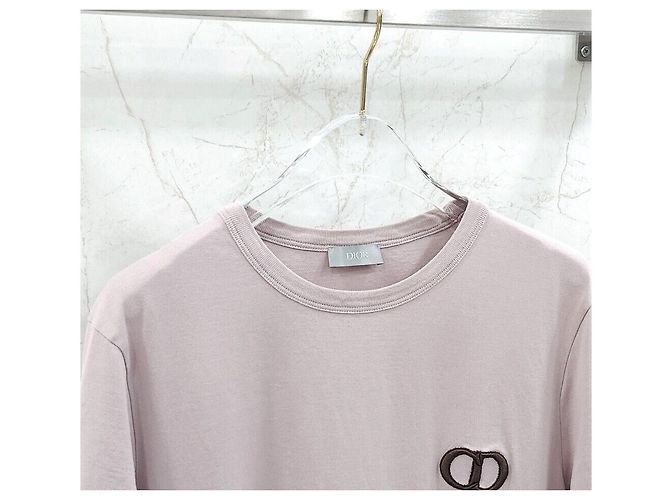 Dior T-shirt a maniche corte Icon con logo CD ricamato - vista 4