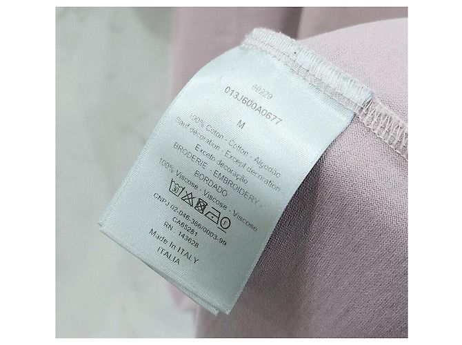 Dior T-shirt a maniche corte Icon con logo CD ricamato - vista 5