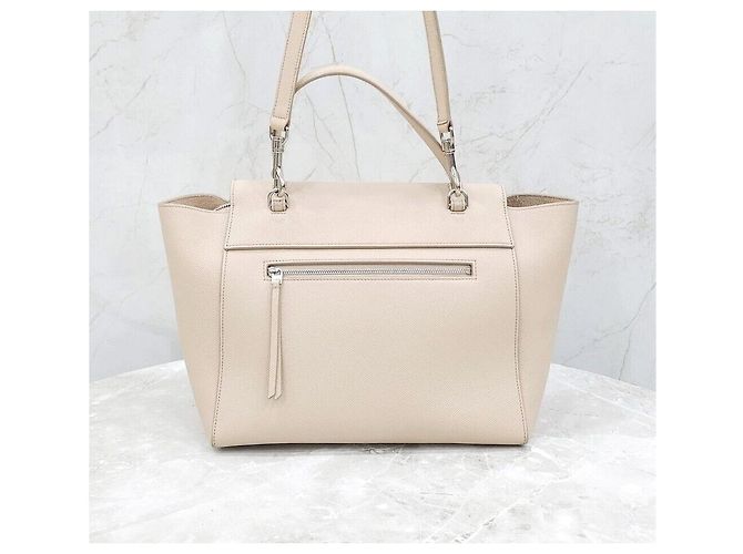 Belt Bag Céline Mini Borsa a Vita in Vitello Grana Light Top - vista 3