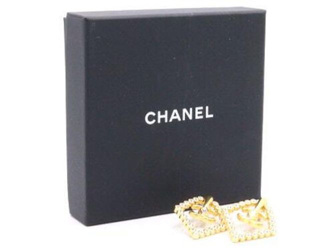 Chanel Multi-Crystal Gold CC Earrings Cruise Line Golden - view 4