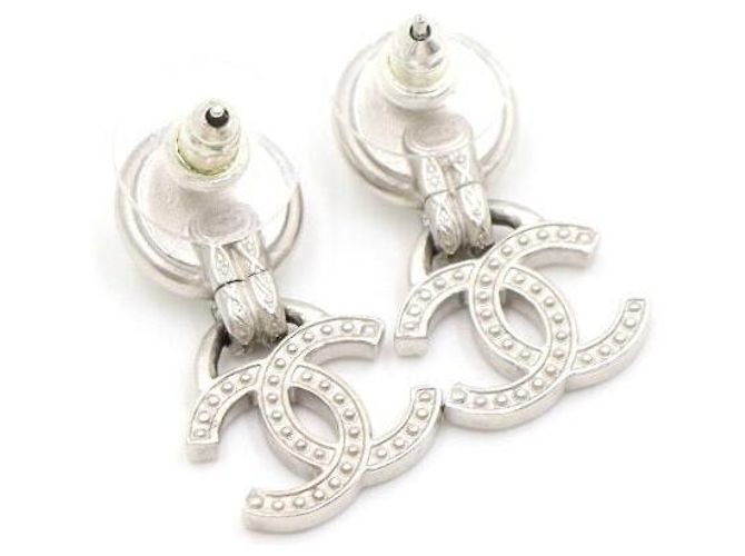Chanel Orecchini a goccia da donna in perle e vetro cristallo Season Bianco - vista 3