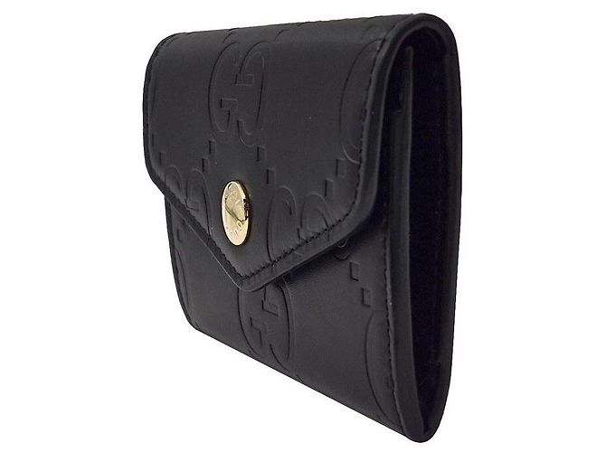 Gucci Tarjetero de piel GG Negro - vista 2