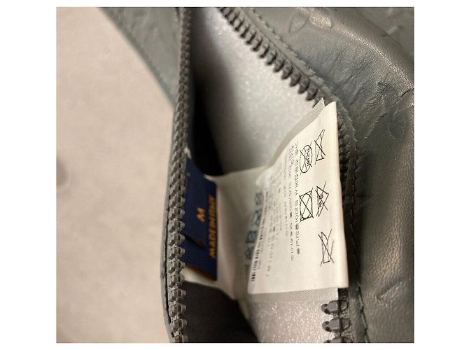 Louis Vuitton Leather Monogram Pocket Layer Gray Marrone - vista 5