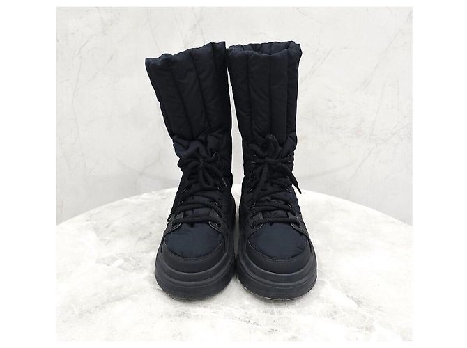 Louis Vuitton Limitierte Monogram Puffer Boots Schwarz - Ansicht 2