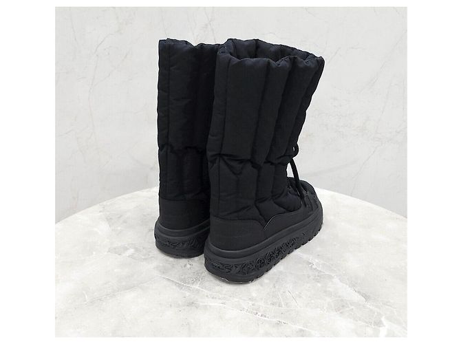 Louis Vuitton Limitierte Monogram Puffer Boots Schwarz - Ansicht 5