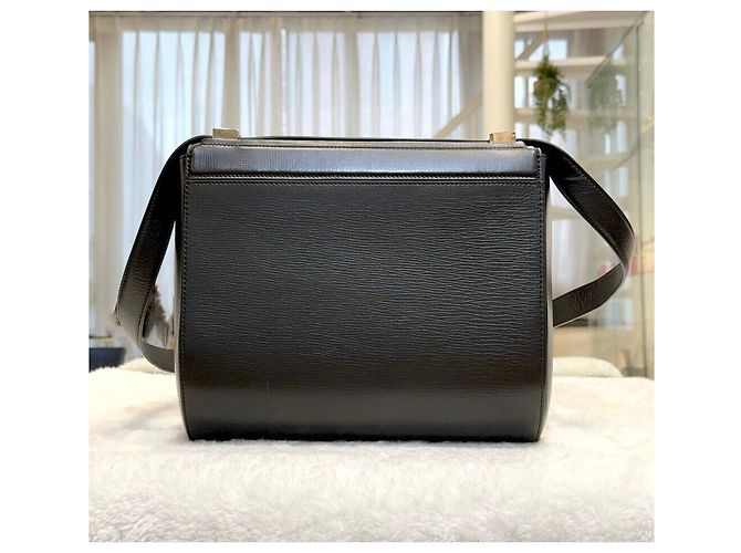 Givenchy Leather Pandora Box Medium Black Gold - vista 2