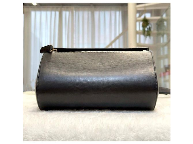 Givenchy Leather Pandora Box Medium Black Gold - vista 3