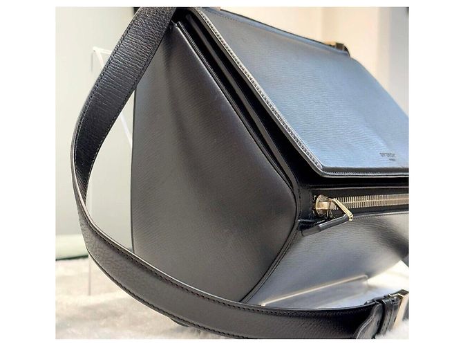 Givenchy Leather Pandora Box Medium Black Gold - vista 5
