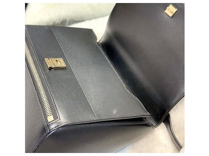Givenchy Leather Pandora Box Medium Black Gold - vista 6
