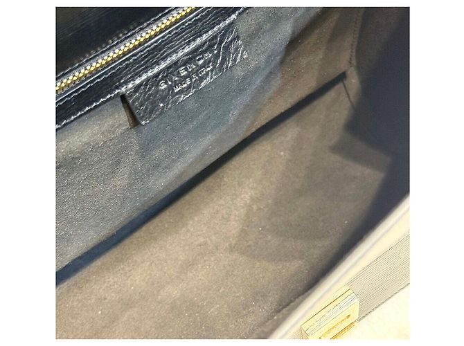 Givenchy Leather Pandora Box Medium Black Gold - vista 7