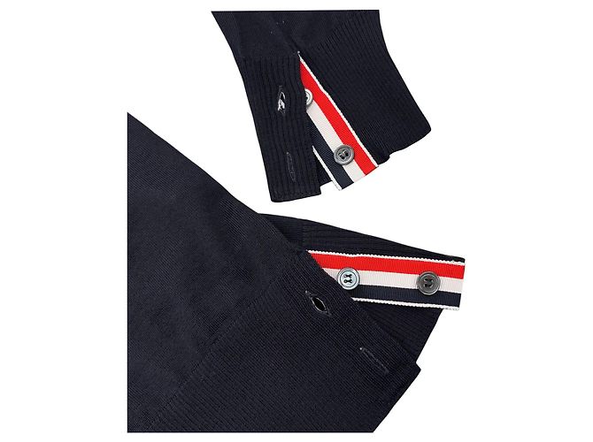 Thom Browne Wollstrick-Stirnband für Damen Blau - Ansicht 4
