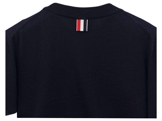Thom Browne Wollstrick-Stirnband für Damen Blau - Ansicht 5