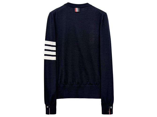Thom Browne Wollstrick-Stirnband für Damen Blau - Ansicht 7