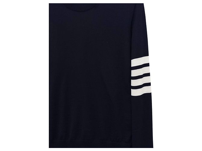 Thom Browne Wollstrick-Stirnband für Damen Blau - Ansicht 8