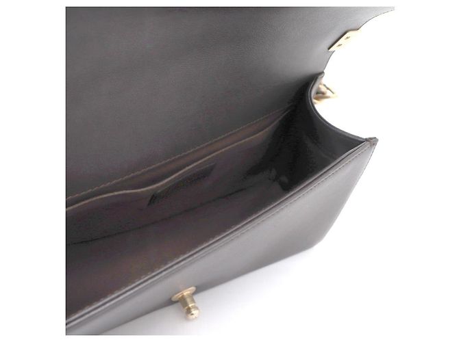 Chanel Borsa Boy Medium in pelle d'agnello con catena dorata, borsa a tracolla e crossbody Marrone - vista 16