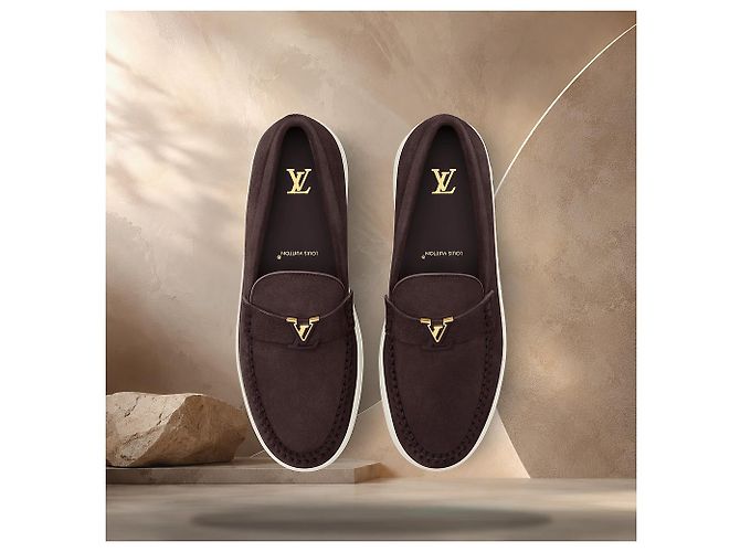 Louis Vuitton Stivali combat Bastille Black Nero - vista 4