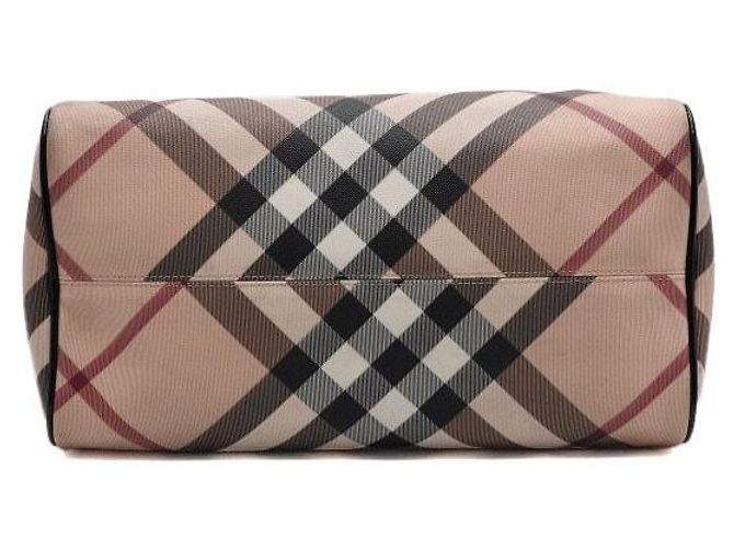 Burberry Bolso Boston de lona PVC Nova Check - vista 7