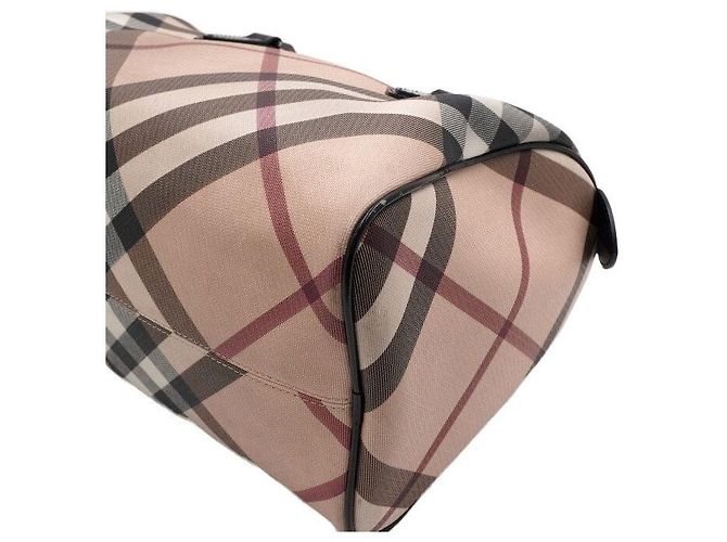 Burberry Bolso Boston de lona PVC Nova Check - vista 8